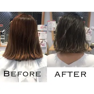 ショート カラー 中村 美穂のヘアスタイル
