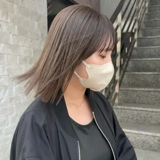 ショート カラー 艶カラー×似合わせ カットshihomiのヘアスタイル