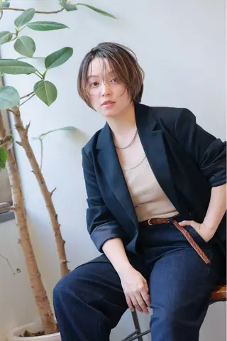 中野渡 真利那のヘアスタイル