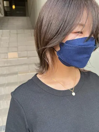 ミディアム ☀️ハイトーンボブ ☀️石川 海斗のヘアスタイル