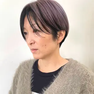 ショート 綿貫 美雪のヘアスタイル