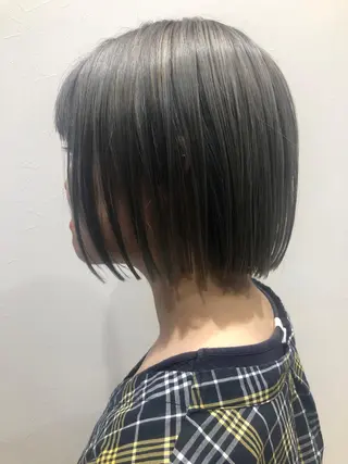 ショート カラー ダブルカラー🎉 ハイトーン🎉スドウのヘアスタイル