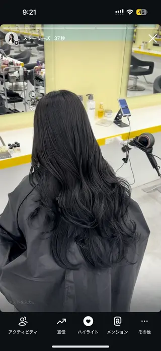 カラー 透明感🫧韓国 🫧hana🫧のヘアスタイル