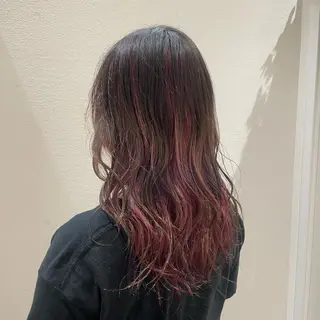 ロング カラー 🚀MOEKA ᵕ̈ ハイトーン💫のヘアスタイル