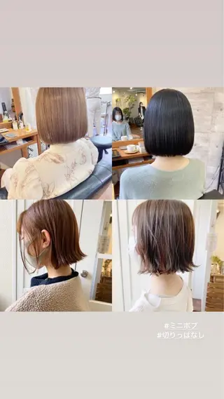 ミディアム カラー 小木曽智美 /ボブ/ショートのヘアスタイル