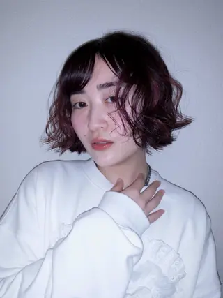 カラー ヘアアレンジ yiye shioriのヘアスタイル