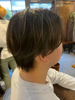 ショート メンズ 佐藤槙哉 サトウシンヤのヘアスタイル