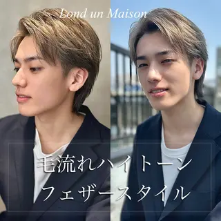 ショート カラー パーマ メンズ 朝楽メンズパーマ 🥇メンズカット吉田のヘアスタイル