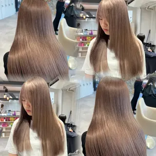 ロング 春に映えるハイトーン 🎀Kanon♡のヘアスタイル