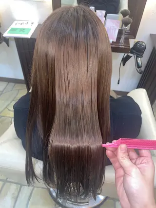 セミロング 奈良/生駒/髪質改善 FEEL/マコのヘアスタイル