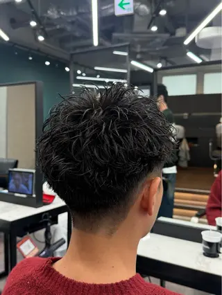 ショート パーマ メンズ 🌴メンズ特化🌴 坂本七星のヘアスタイル