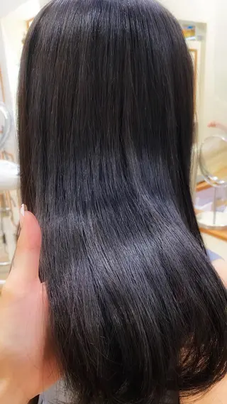 ロング 艶カラー/韓国風ヘア 🩵shioneのヘアスタイル