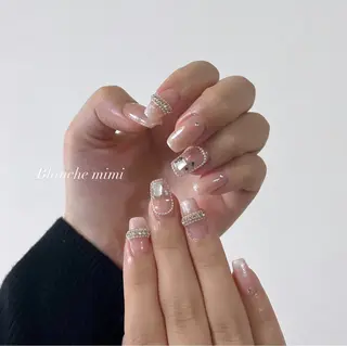 ネイル Blanche mimi.u_aのネイルデザイン