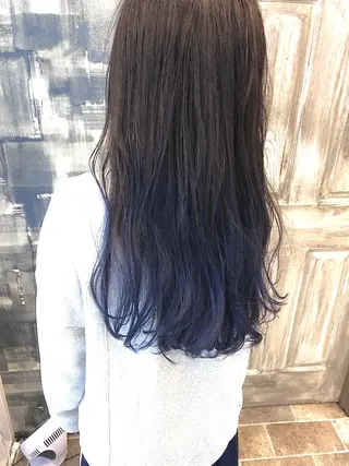 ロング カラー 日高 香織のヘアスタイル