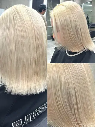 ショート カラー メンズ多数⚡ブリーチ 特化💚Acchonのヘアスタイル