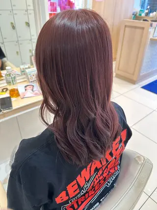 ロング カラー 髪質改善カラー💎 オオネヨシナリのヘアスタイル