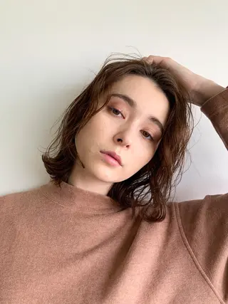 ショート カラー 🌿似合わせ透明感 カラー松本朋幸🌿のヘアスタイル