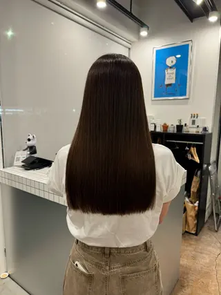 ロング 山下 遼香のヘアスタイル