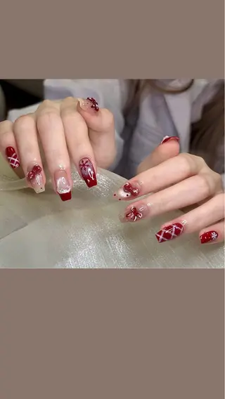 ネイル コネコネイルサロン モデル用のネイルデザイン