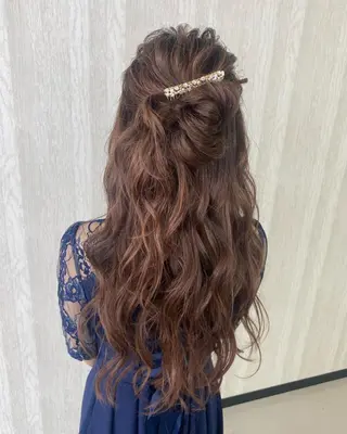 ロング カラー UNDER vr 【アンダーバー】のヘアスタイル