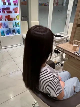 カラー ✨髪質改善カラー 佐藤怜央✨のヘアスタイル