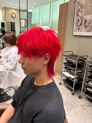ショート カラー 髙橋 怜司のヘアスタイル