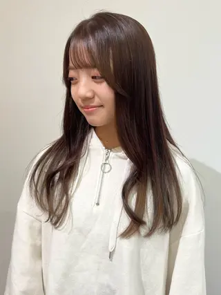 セミロング cher. 新井瑞希のヘアスタイル