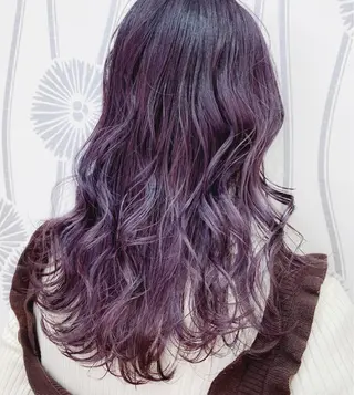 セミロング カラー 大野 あさみのヘアスタイル
