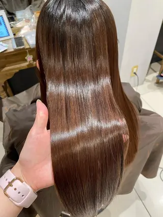 ロング 茂木 結希のヘアスタイル