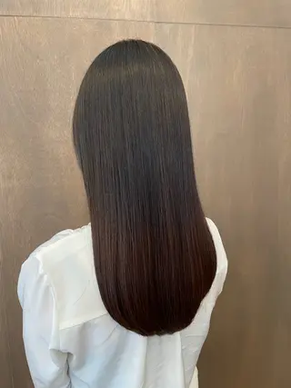 ロング 【髪質改善】【美髪】 【ツヤ髪】ほしのちりのヘアスタイル