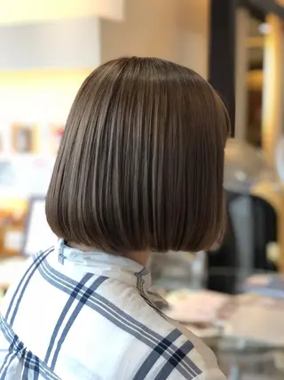ショート カラー 美容室 HAKUAのヘアスタイル