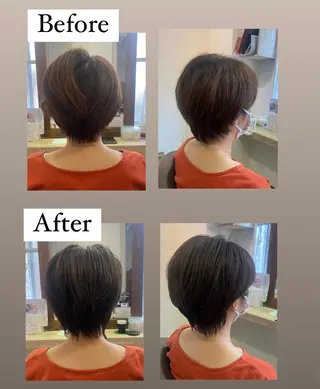 ショート 心斎橋美容室 ARCHEあやかのヘアスタイル