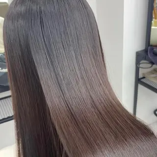 セミロング カラー パーマ ヘアアレンジ メンズ mona/ ストレートスタイル✨のヘアスタイル