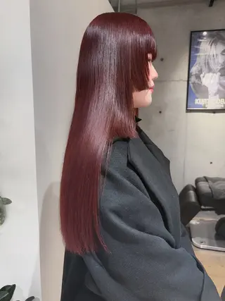 ロング 薄暮 マツイ レンのヘアスタイル