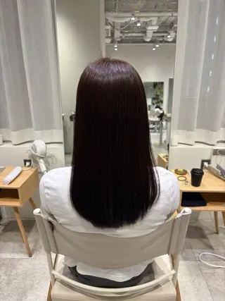 ロング カラー 渋谷 透明感カラー 雄貴のヘアスタイル