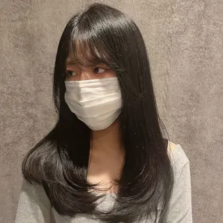 セミロング 松澤 寧音のヘアスタイル