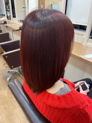 ミディアム 杉谷 飛龍のヘアスタイル