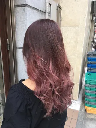 セミロング カラー ヘアアレンジ 👑指名率No.1 👑坂口飛翔のヘアスタイル