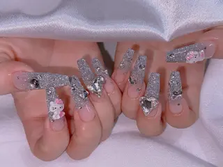 ネイル 長さだし専門店 M2　rikaのネイルデザイン