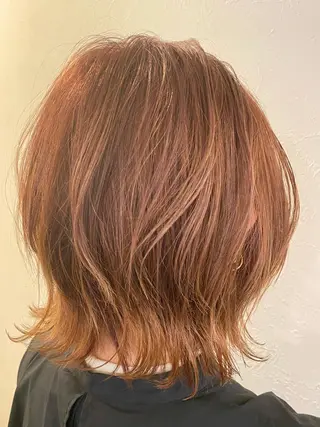 ショート カラー パーマ m ā l o. マァロのヘアスタイル