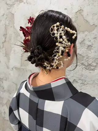 ヘアアレンジ eim AYUKAのヘアスタイル