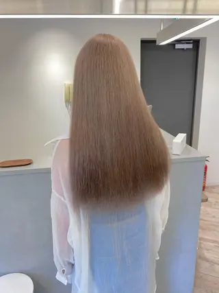 ロング カラー ハイトーン特化サロン 🍑momo🍑のヘアスタイル
