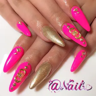 ネイル 小尾 栞のネイルデザイン