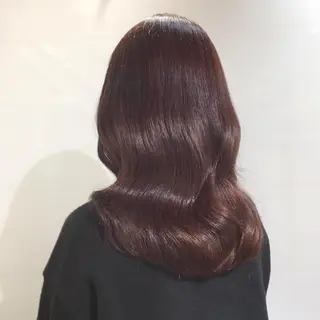 セミロング カラー ヘアアレンジ 柔らか垢抜けｶﾗｰと ｶｯﾄ🫧ASUKAのヘアスタイル