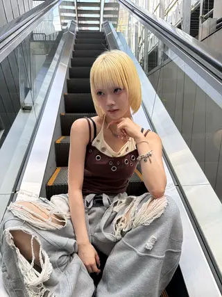 ショート カラー 💎透明感カラー特化 💎TAISEIのヘアスタイル