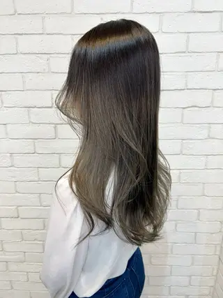 セミロング カラーアンドケアリタ kitamuuuのヘアスタイル