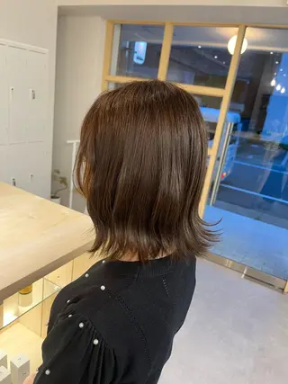 カラー ひな‪‪︎/暖色 柔color🫧のヘアスタイル