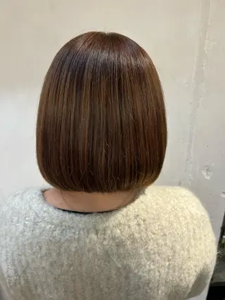 ミディアム 山梨 慶斗のヘアスタイル