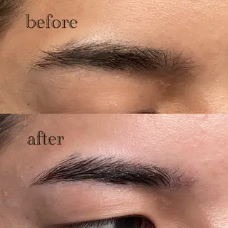 メンズ アイブロウ yoshida ayaka🪐のマツエク・マツパデザイン