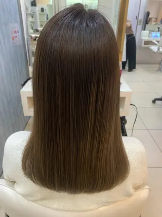 ロング カラー 【髪質改善】 美髪/久岡徹也のヘアスタイル